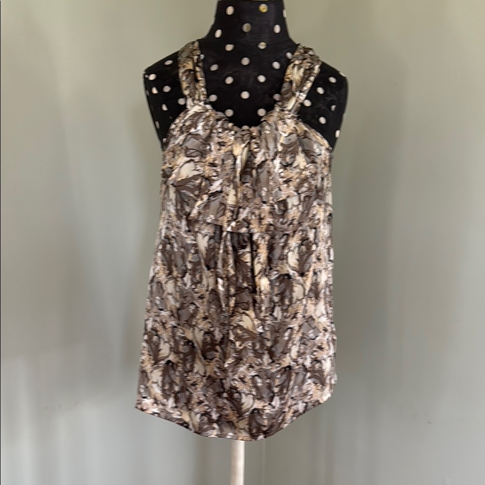 Women's Sleeveless Patterned Top